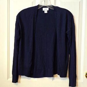 Old Navy Kids 10/12 LG,  Navy, Blue, Cardigan, Sweater, Cover-Up, Lightweight